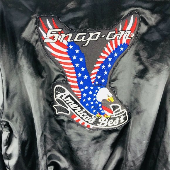 SNAP-ON Tools Vintage Jacket Mens MEDIUM 1970 Larg - Picture 8 of 8